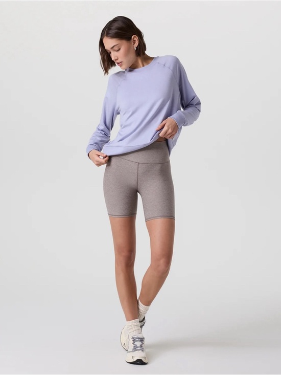Vuori Lavender Long Sleeve Halo Crew - Picture 3 of 4